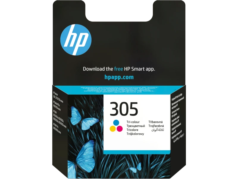 HP 305 Tri-color Original Ink Cartridge