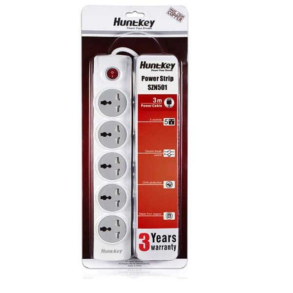 Huntkey SZN501 5 Sockets PowerStrip