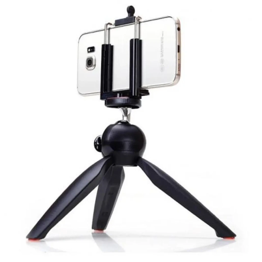 YUNTFNG XH-228 UNIVERSAL MINI MOBILE TRIPOD WITH 360 DEGREE ROTATING BALL HEAD WITH MOBILE CLIP