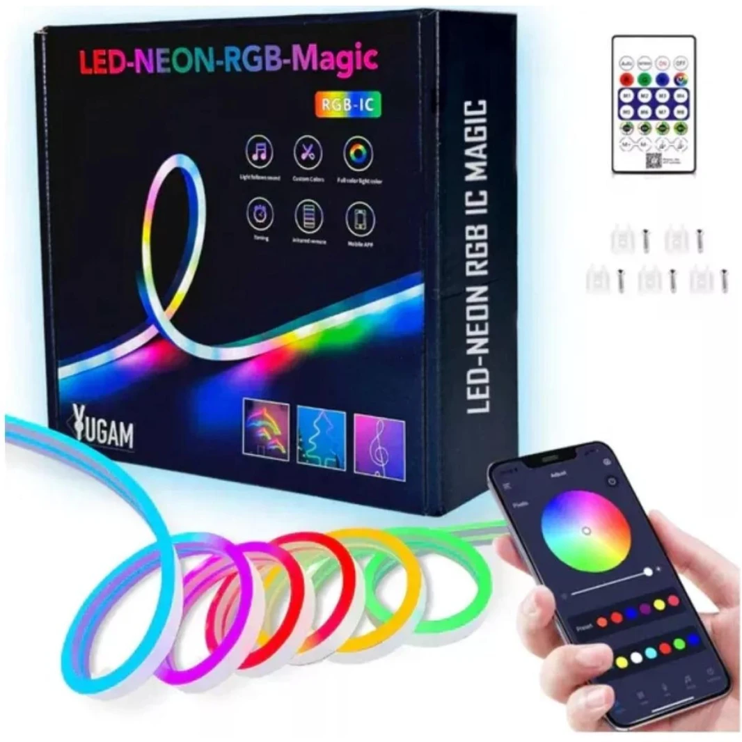 LED Neon RGB Magic RGB-IC 5m (Mobile App)