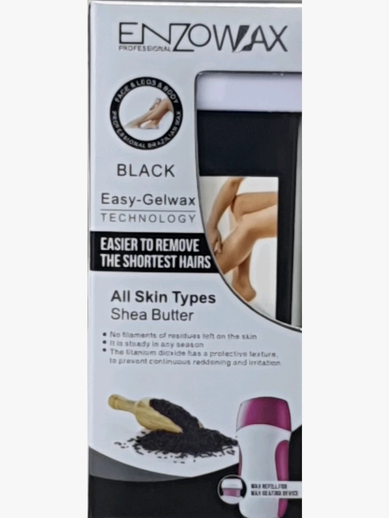 ENZO EASY GEL WAX EN001 BLACK
