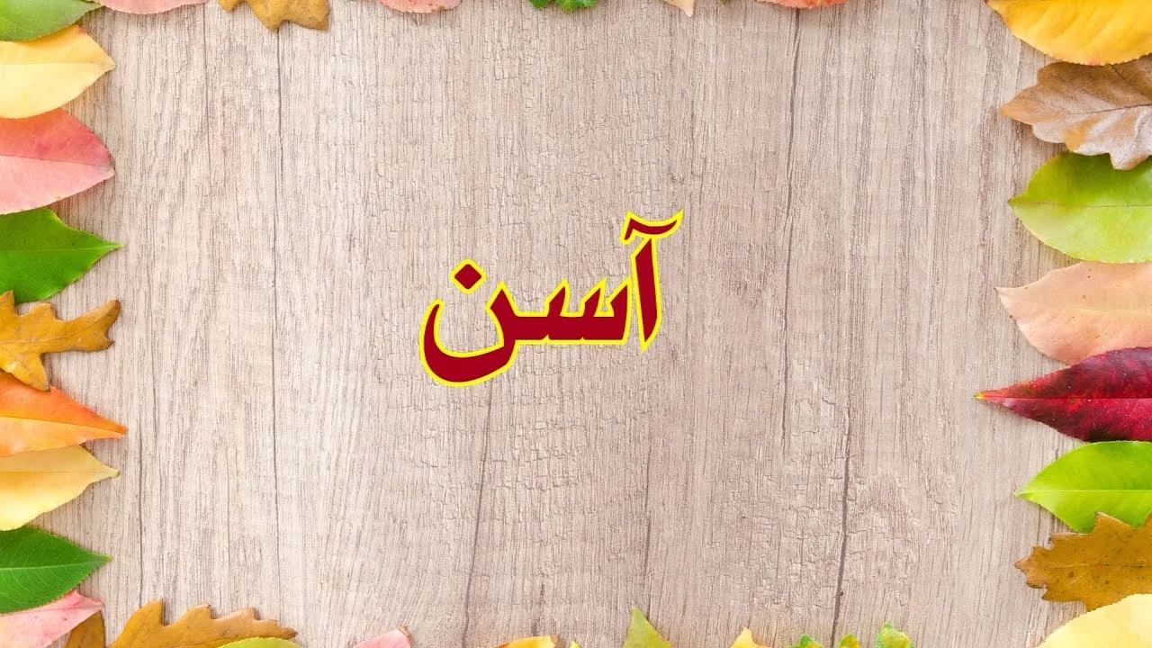 معنى اسم آسن