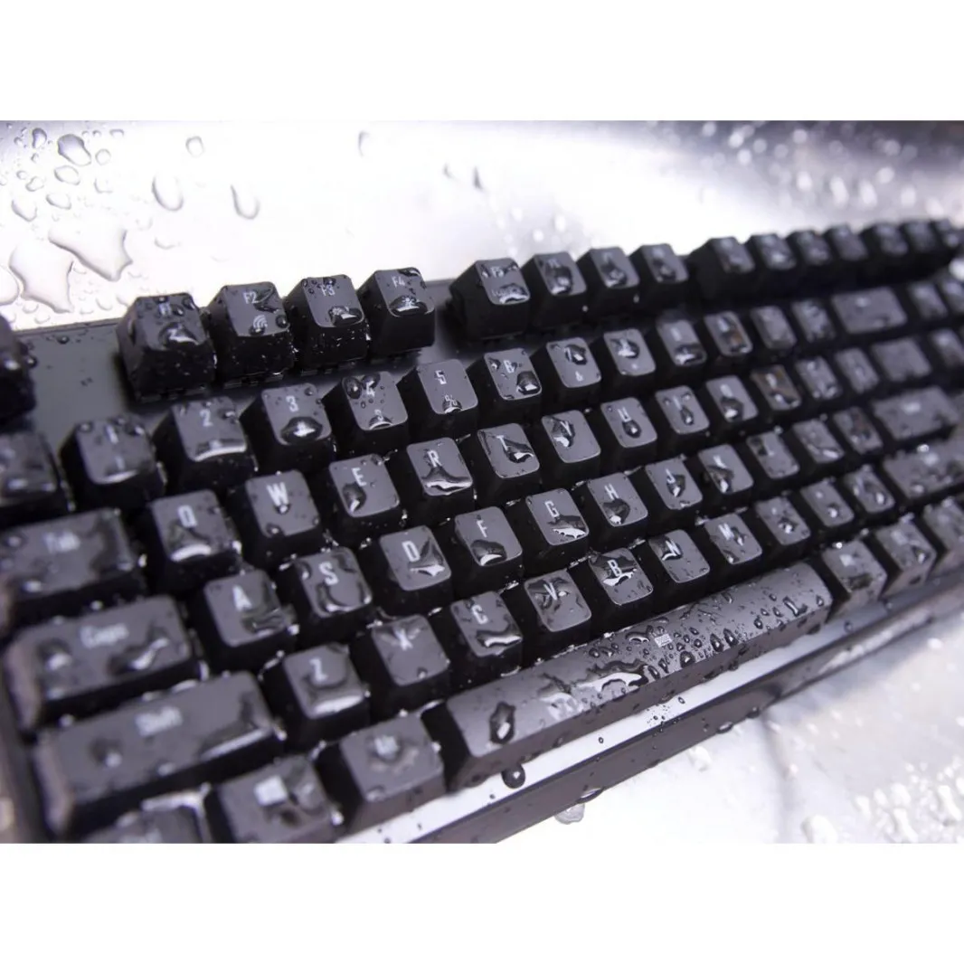 لوحة مفاتيح الألعاب الميكانيكية GIGABYTE AORUS K9 Red Switch، مقاومة لرذاذ الماء، إضاءة خلفية RGB كاملة، مفاتيح قابلة للتبديل، تصميم مفتاح عائم