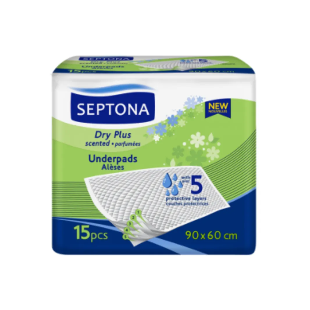 Septona Underpads Scented 90×60 15pcs