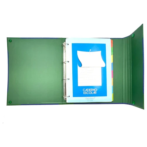 مجلدات مدرسية عتيقة من الورق المقوى المقوى المقوى المقوى بأربع حلقات مقاس 32 × 26 × 4 سم مع ورق مبطن وفواصل - ميكي ماوس