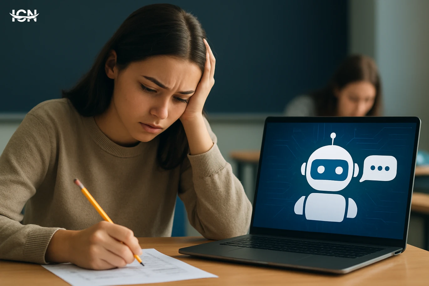 How AI Enables Exam Cheating