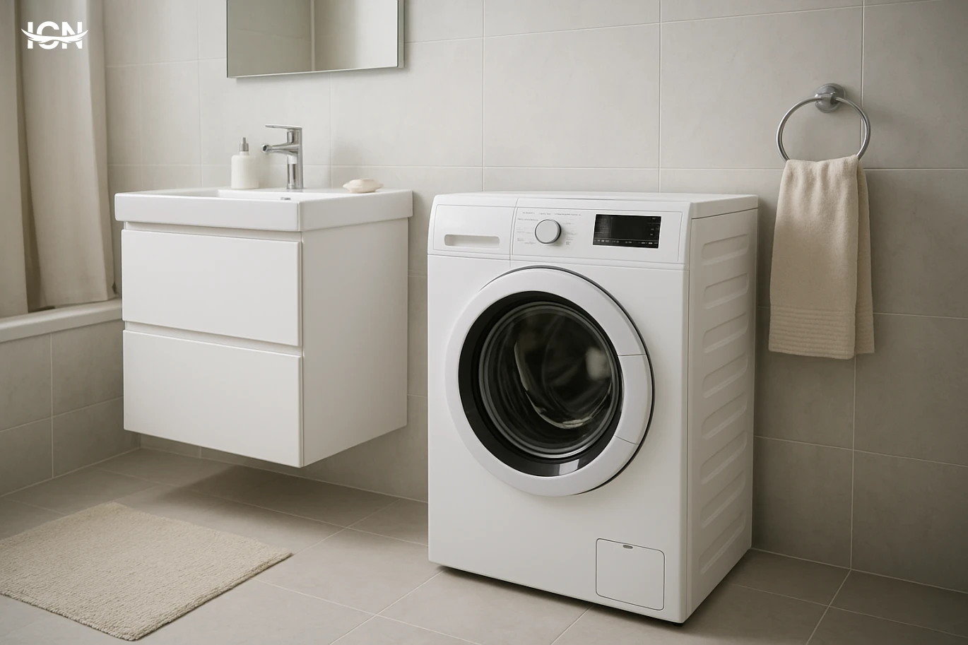 Bathroom Washing Machine Done Right