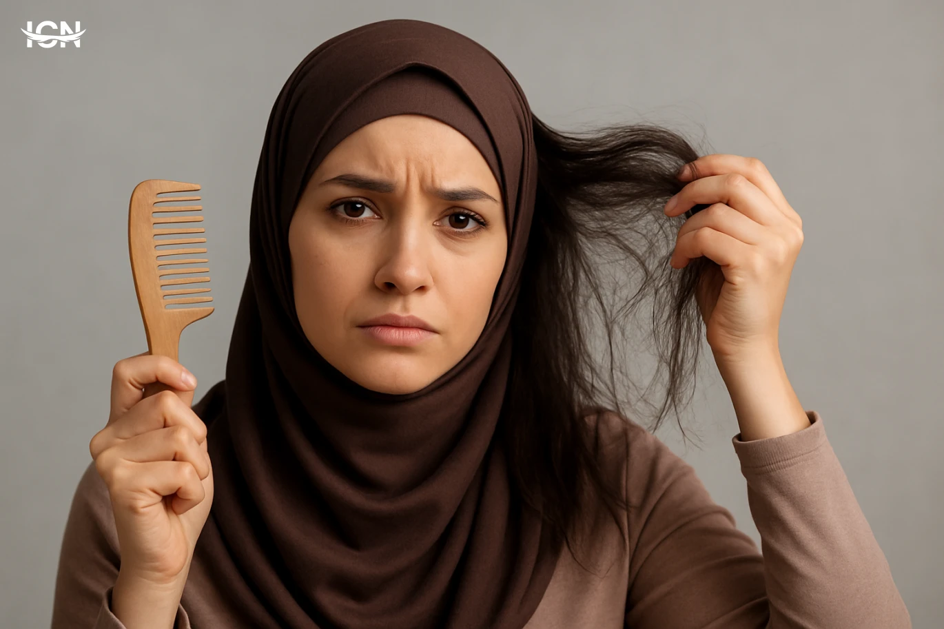 حلول ذكية لمشاكل شعر المحجبات
