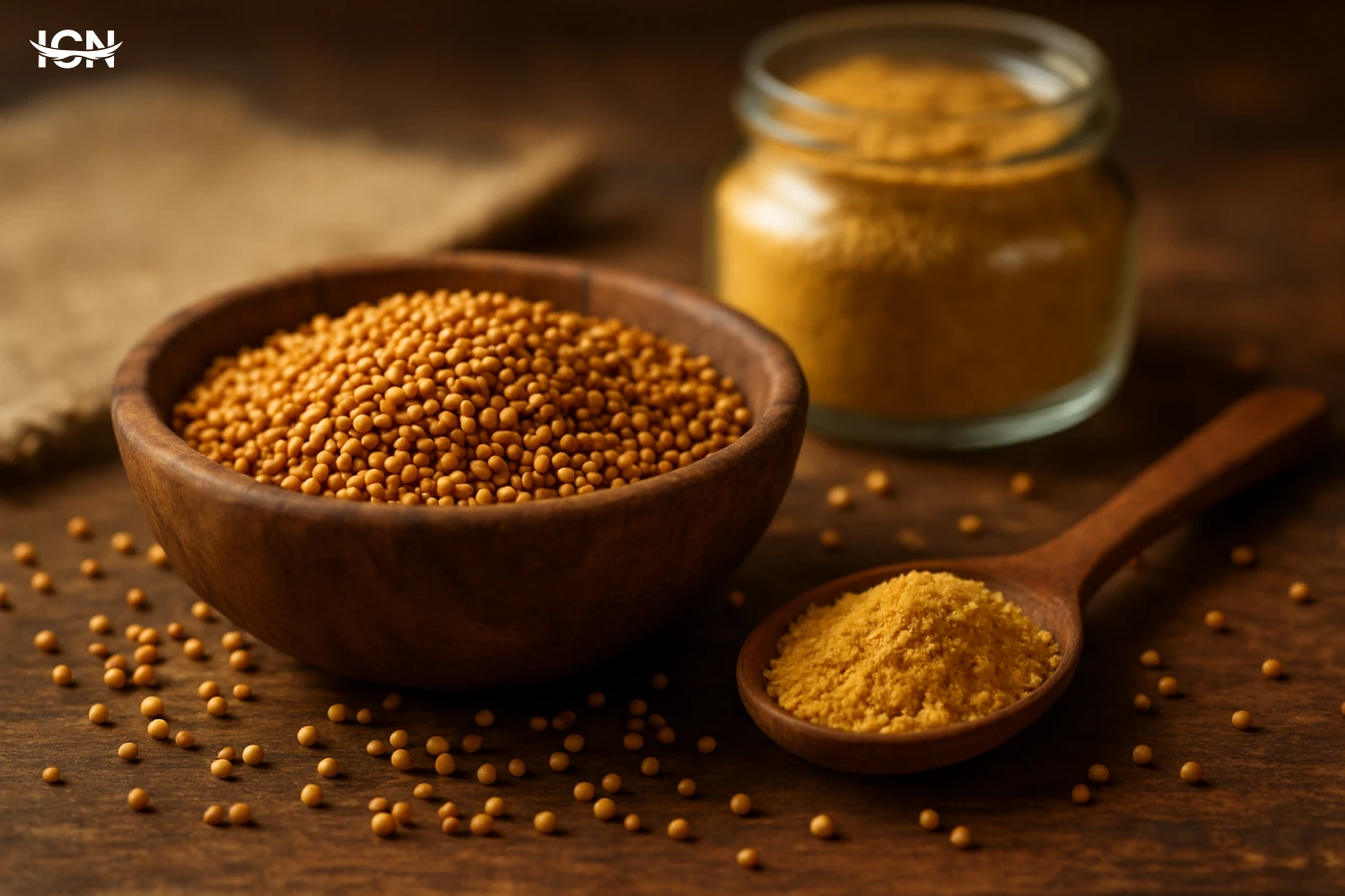 بذور الخردل خارج المطبخ