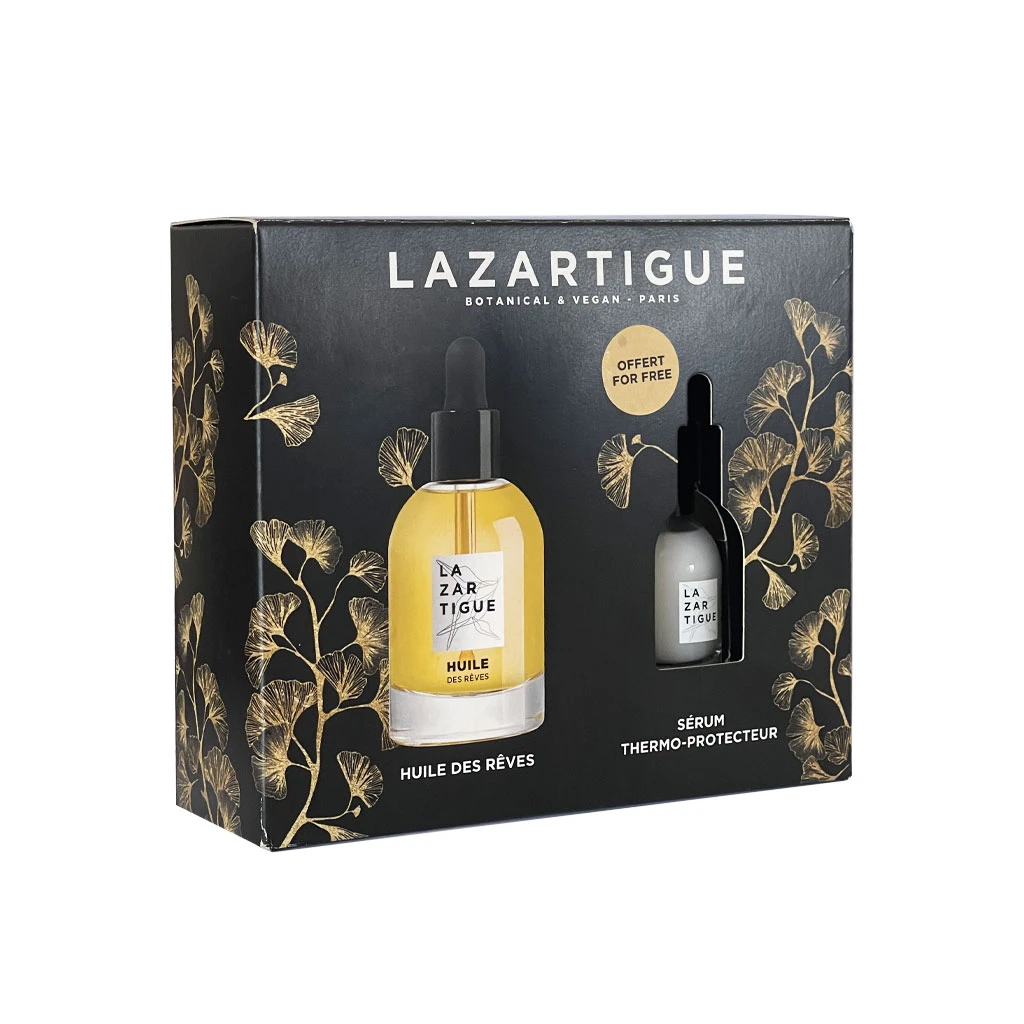 Lazartigue HUILE DES REVES PACKAGE (HUILE DE REVE 50ML + THERMO PROTECT 10ML)
