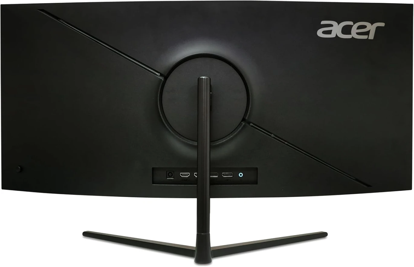 ايسر شاشة العاب 29.5 انش 1500R منحنية بدون اطار UWFHD 2560×1080 من نيترو | AMD فري سينك بريميوم | حتى 200Hz | VRB 1ms | قابل للتثبيت فيسا | 2 × منفذ عرض 1.4 و2 × HDMI 2.0 | ED306C Xbmiipp x x