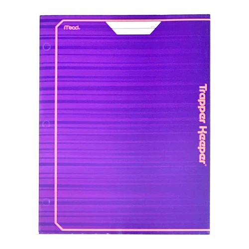 حافظة Mead Trapper Keeper ذات جيبين من الورق المقوى مقاس A4 - عبوة من قطعة واحدة