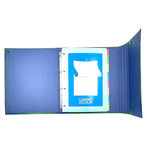مجلدات مدرسية عتيقة من الورق المقوى المقوى المقوى المقوى بأربع حلقات مقاس 32 × 26 × 4 سم مع ورق مبطن وفواصل - ميكي ماوس