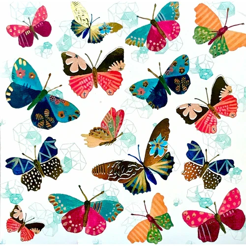 بطاقة تهنئة فارغة من UK Greetings مقاس 16 × 16 سم مع مظروف