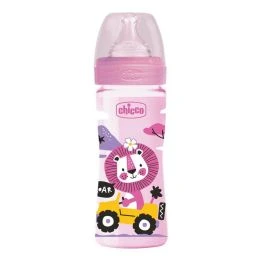 CHICCO WELL BEING 250 ML GIRL BOTTLE