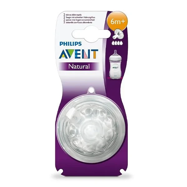 Avent Natural Fast Flow Baby Teat 6M+