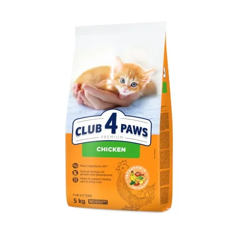 CLUB 4 PAWS / FOR KITTENS CHICKEN - 300g