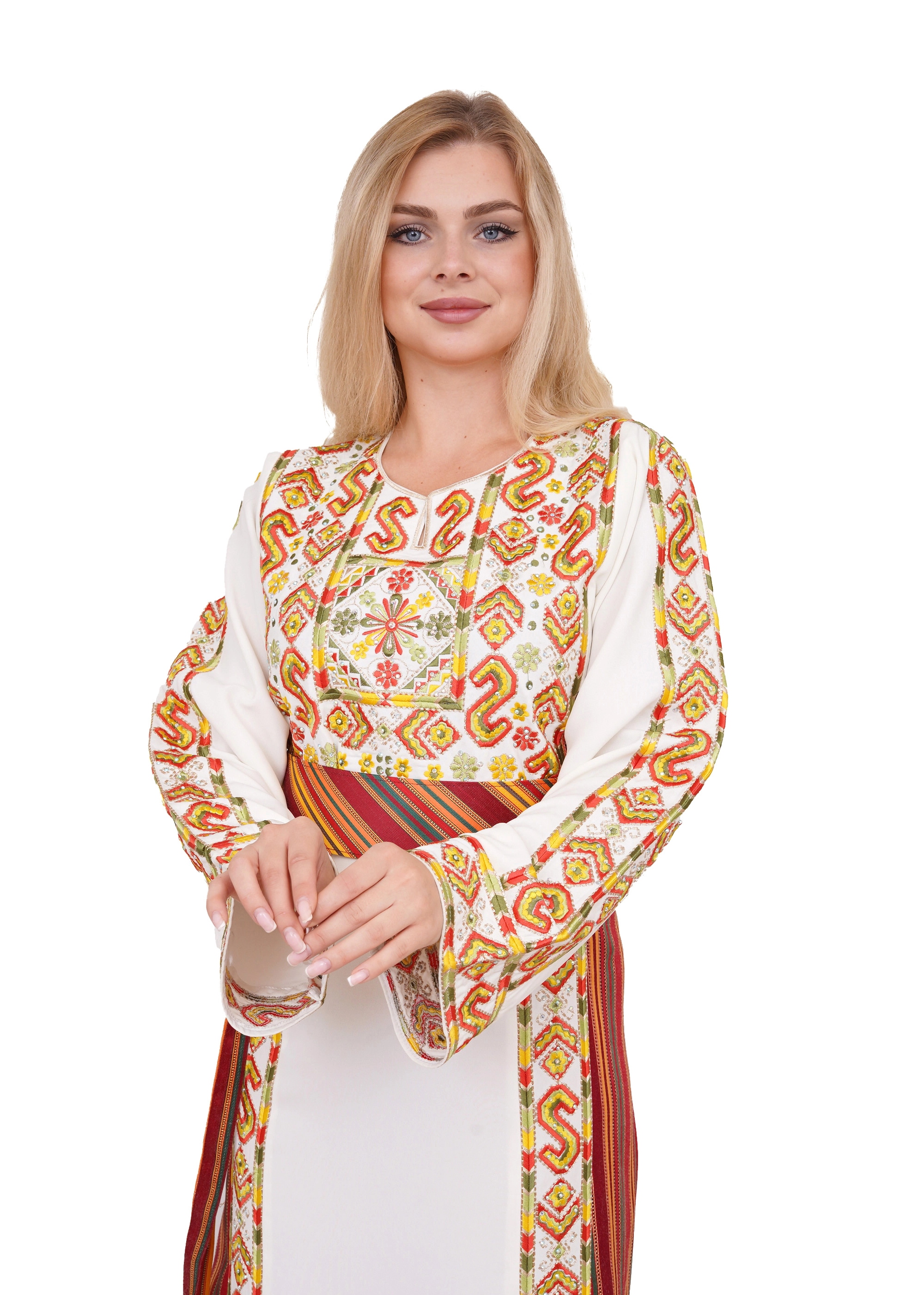 نقشة ثوب صاية اوفوايت SS اخضر