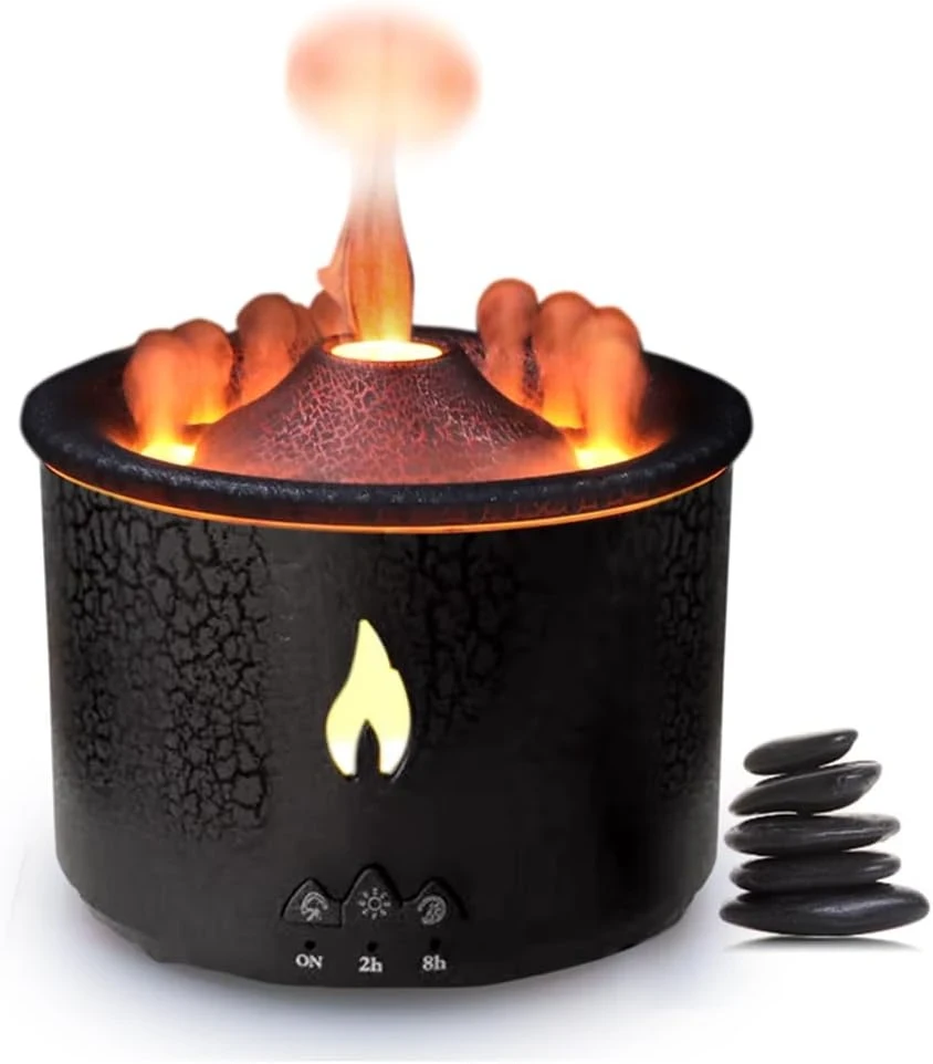 Humidifier Small Fake Fireplace Fire Diffuser