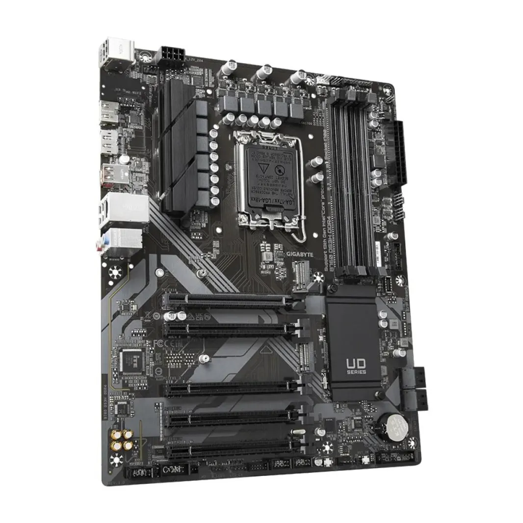GIGABYTE B760 DS3H, Intel 13th 12th Series, LGA 1700/DDR4/PCIe 4.0/2xM.2 - ATX Gaming MotherBoard
