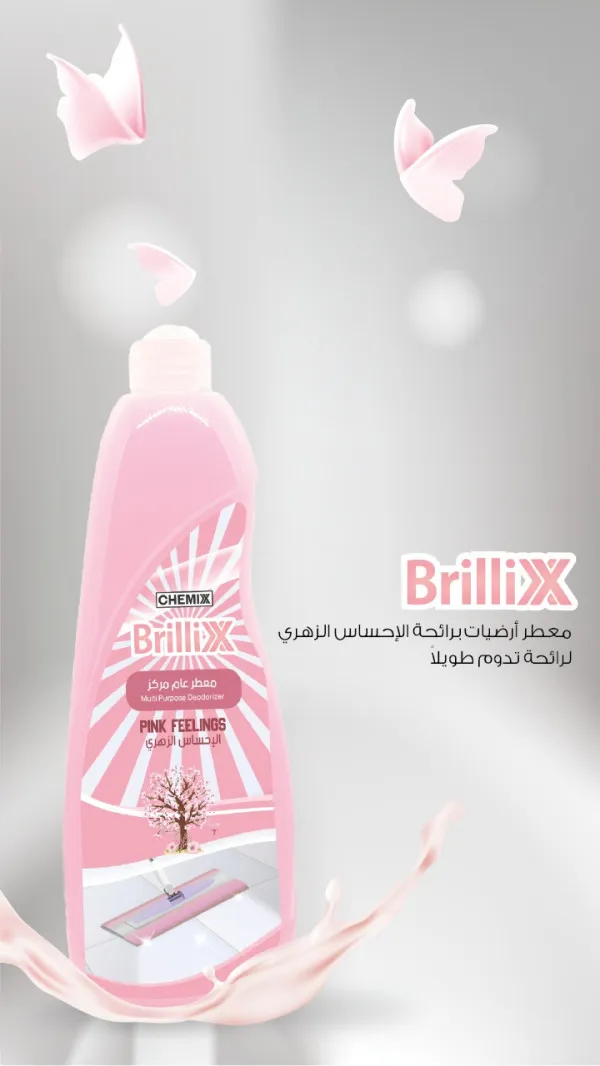 Brillix Multi Purpose deodorizer - Pink Feelings Scent