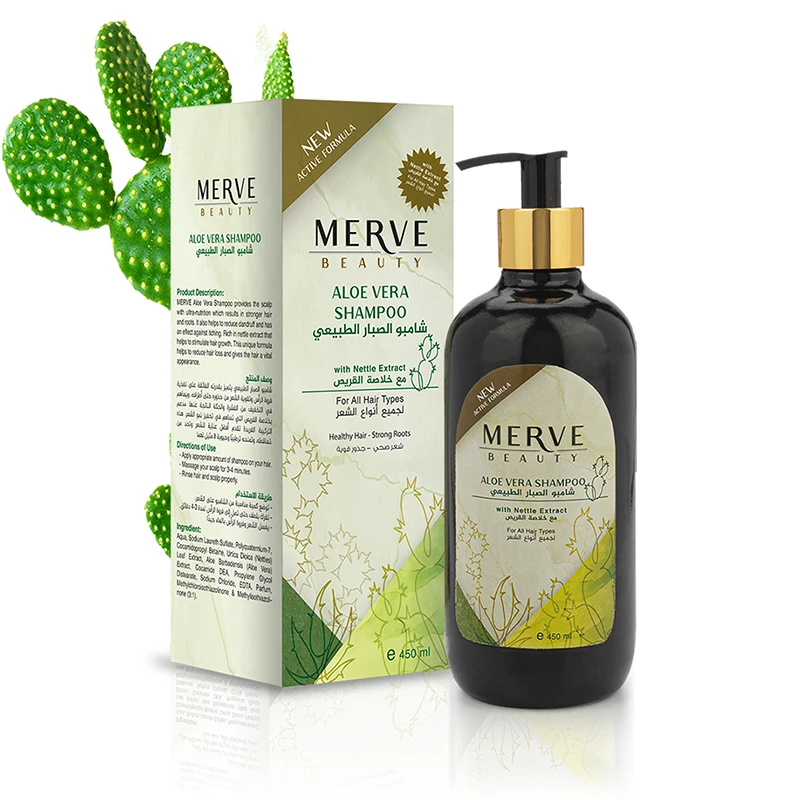 Aloe Vera Shampoo With Nettle Extract 450 Ml