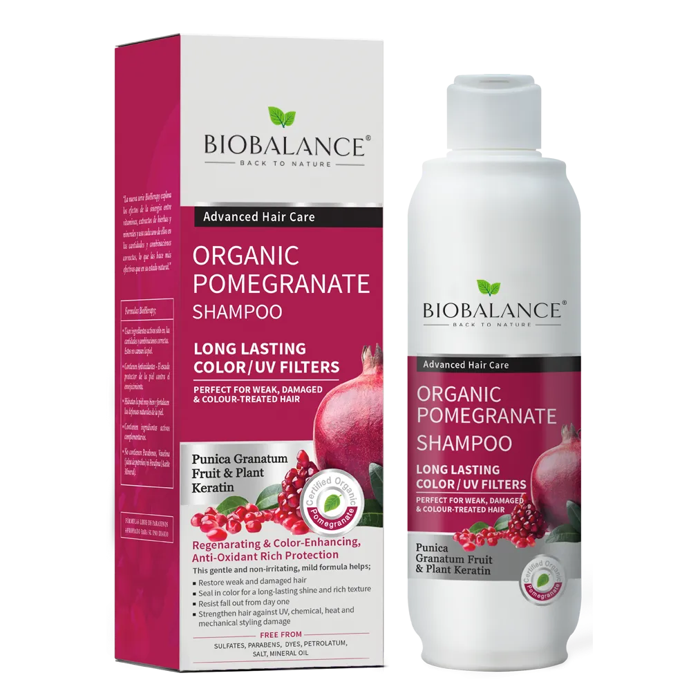 BIOBALANCE ORGANIC POMEGRANATE SHAMPOO