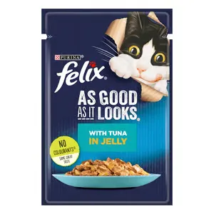 FELIX As Good As It Looks  Tuna in Jelly Wet Cat Food 85g
