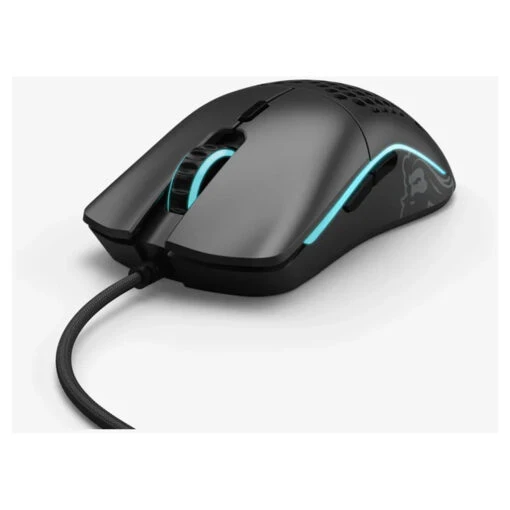 ماوس الألعاب السلكي Glorious Model O Minus - خفيف الوزن للغاية 58 جرامًا، 12000 نقطة في البوصة، إضاءة RGB، غلاف قرص العسل