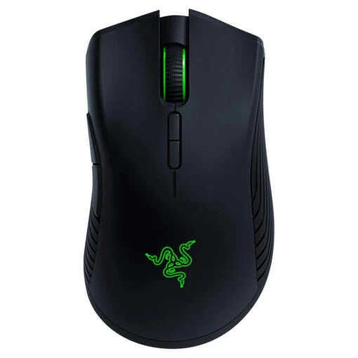 ماوس الألعاب اللاسلكي Razer Mamba: مستشعر بصري بدقة 16000 نقطة في البوصة، إضاءة Chroma RGB، 7 أزرار قابلة للبرمجة، مفاتيح ميكانيكية، عمر بطارية يصل إلى 50 ساعة