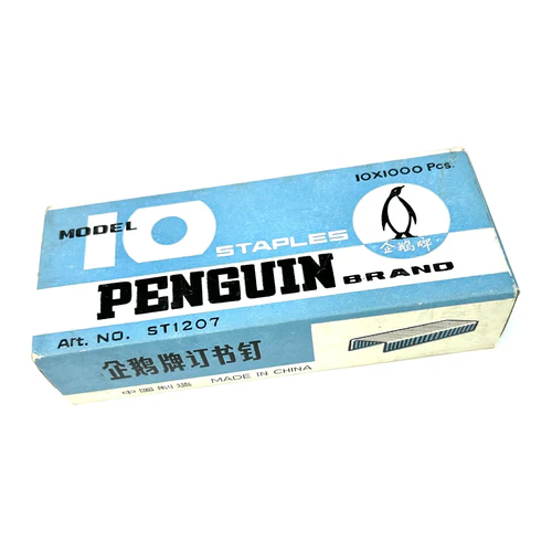 دبابيس فولاذية Vintage Penguin رقم 10 - عبوة من 10 × 1000 قطعة