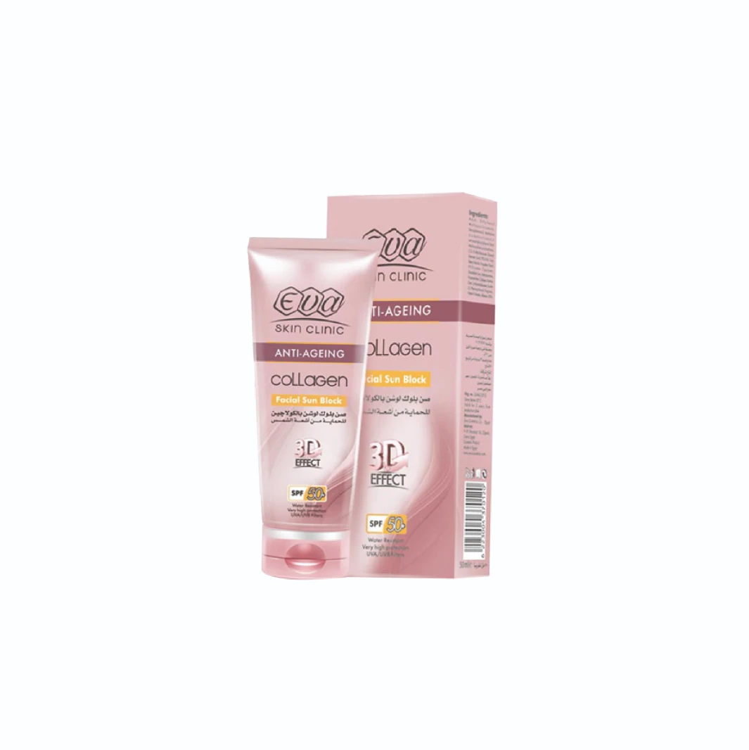 واقي الشمس إيفا سكين كلينيك بالكولاجين SPF 50+