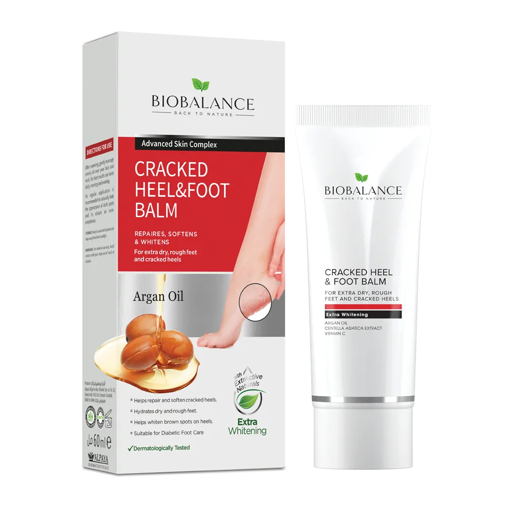 BIOBALANCE كريم للكعب والقدم المتشققة