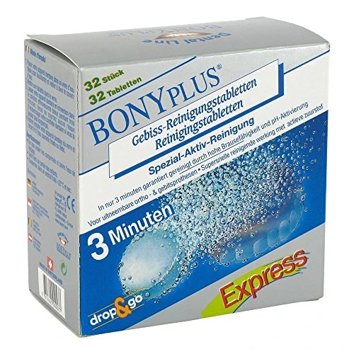 BONY PLUS EFFERVESCENT CLEANSER 32 TABLETS