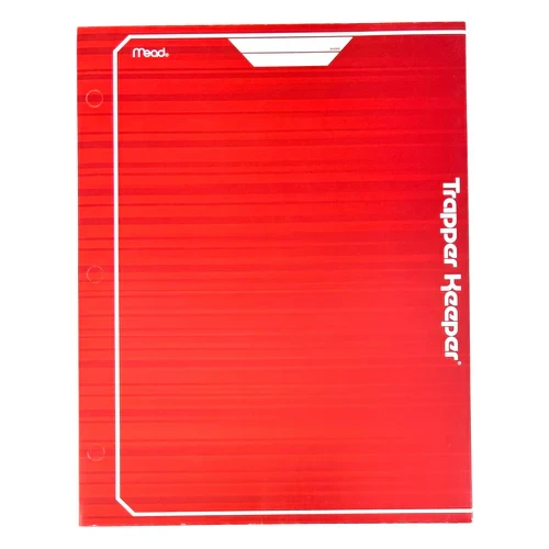 حافظة Mead Trapper Keeper ذات جيبين من الورق المقوى مقاس A4 - عبوة من قطعة واحدة