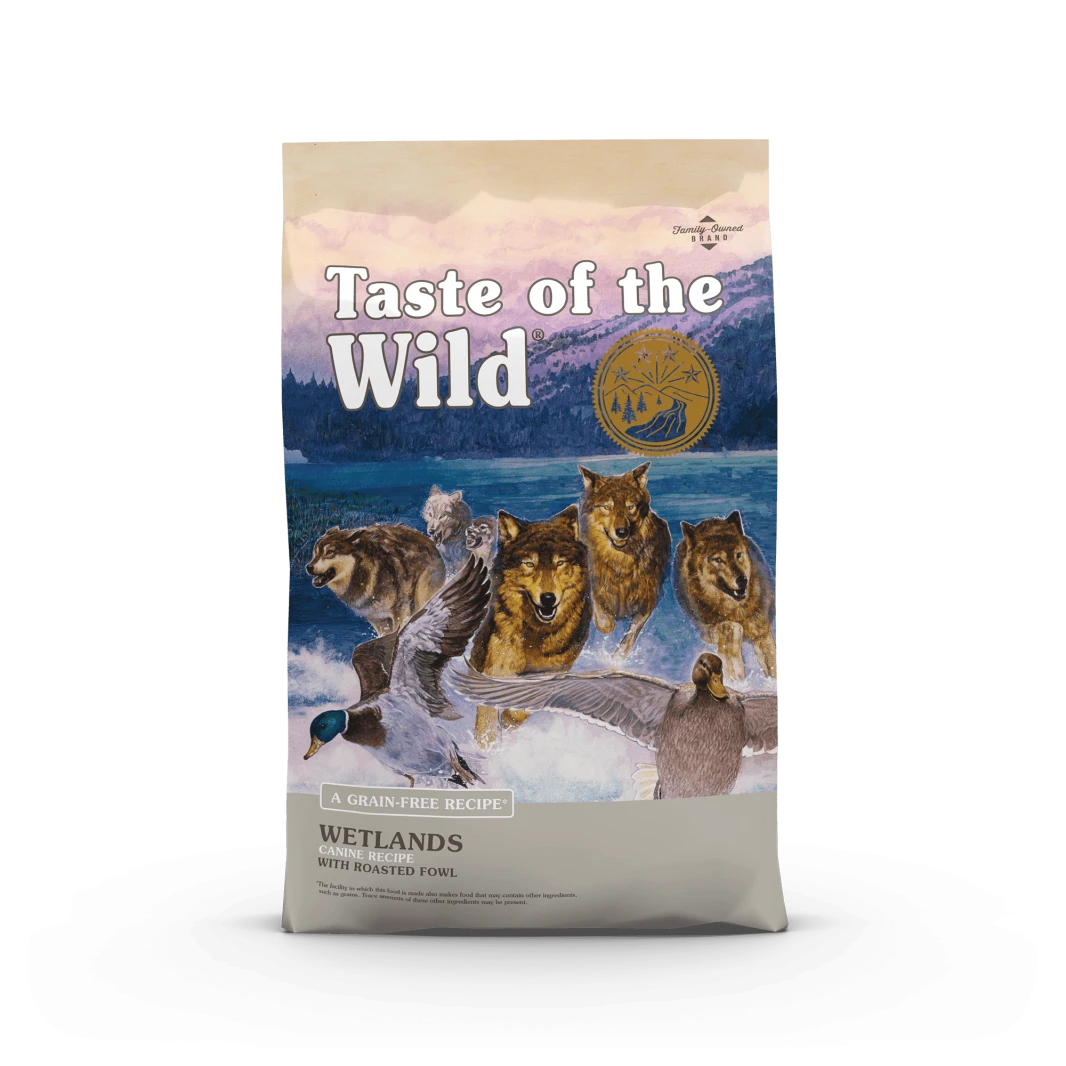 Taste of the Wild Wetlands Canine Recipe with Roasted Fowl, 2.27 KG