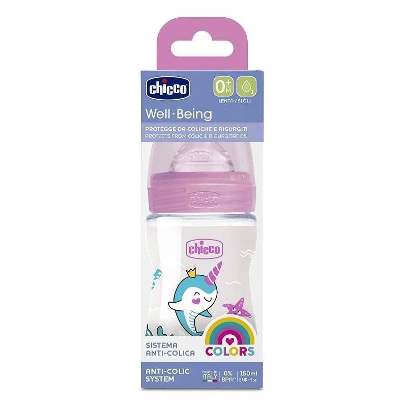 CHICCO WELL BEING GIRL 0M+ 150 ML