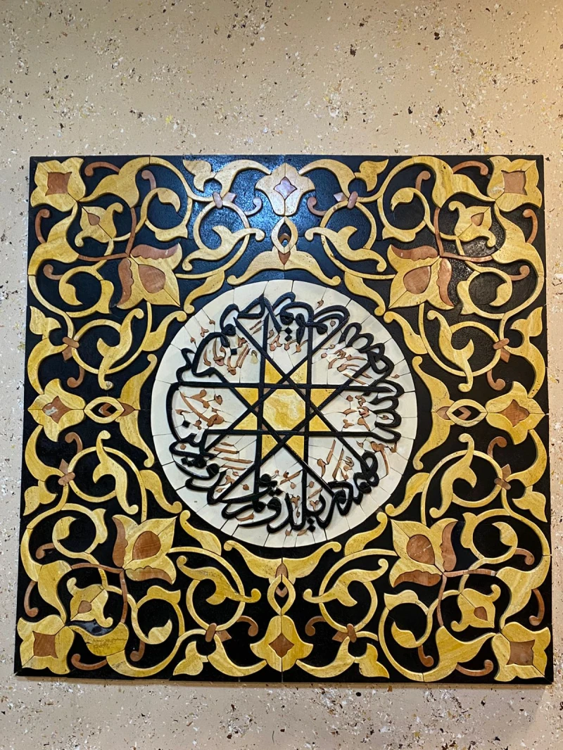 لوحة الفسيفساء هندسية مقاس 100/100