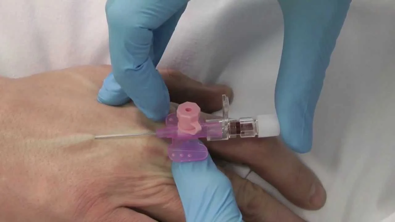 cannula using
