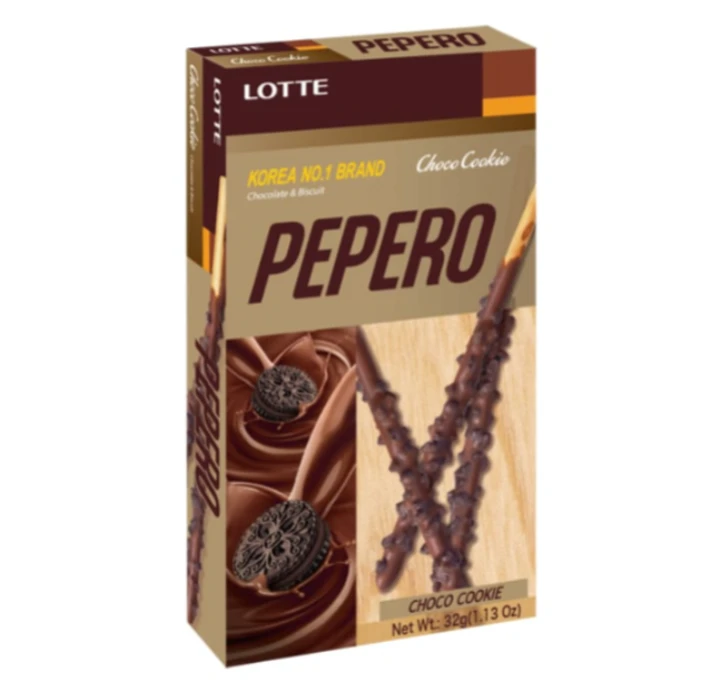 Lotte Pepero - Choco Cookie Biscuit Sticks 32g