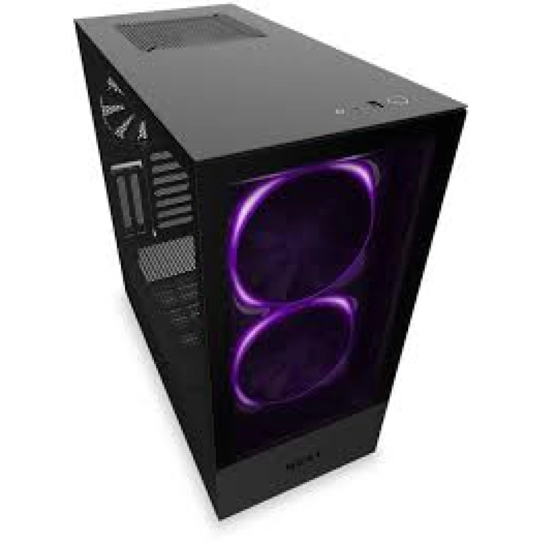 NZXT H510 ELITE MATTE BLACK RGB Lighting Tempered Glass Gaming Case