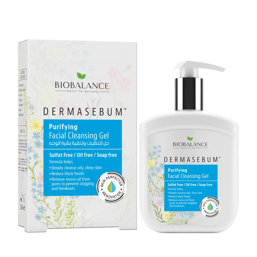 Bio Balance غسول ديرماسيبوم لتنقية الوجه للبشرة الدهنية