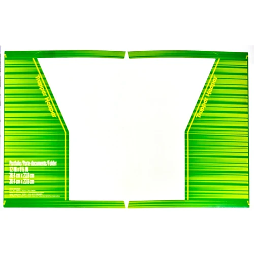 حافظة Mead Trapper Keeper ذات جيبين من الورق المقوى مقاس A4 - عبوة من قطعة واحدة