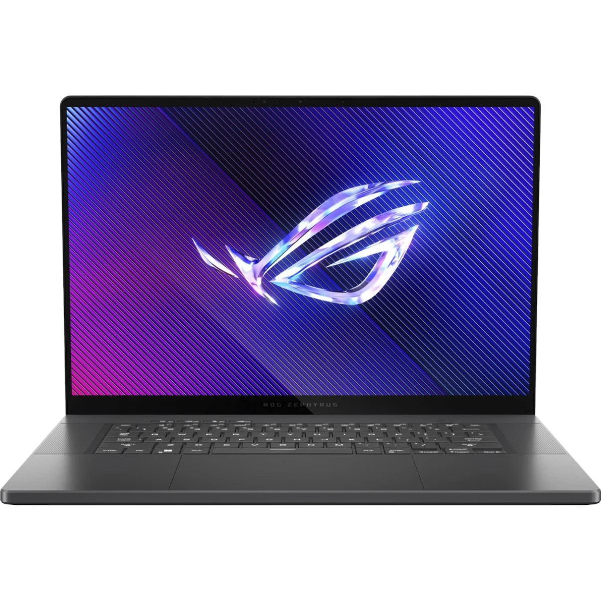 ASUS ROG Zephyrus G16 (2024) GU605MY Intel Core Ultra 9 AI Boost NPU 16-Core مع Nvidia RTX 4090 16GB & 2.5K OLED 240 هرتز - رمادي كسوف