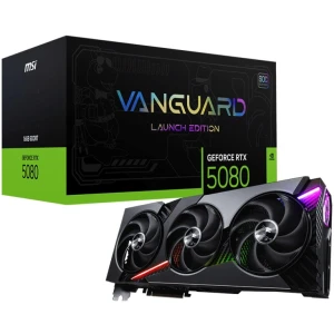 MSI GeForce RTX 5080 VANGUARD SOC LAUNCH EDITION 16GB GDDR7 - Graphics Card