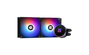 Thermalright Frozen Magic 240 Black ARGB V2 CPU Liquid Cooler, High Performance AIO w/ 2x TL-C12B-S Fans, LGA1700