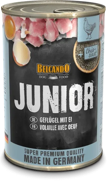 Belcando Junior Poultry with egg 400gr