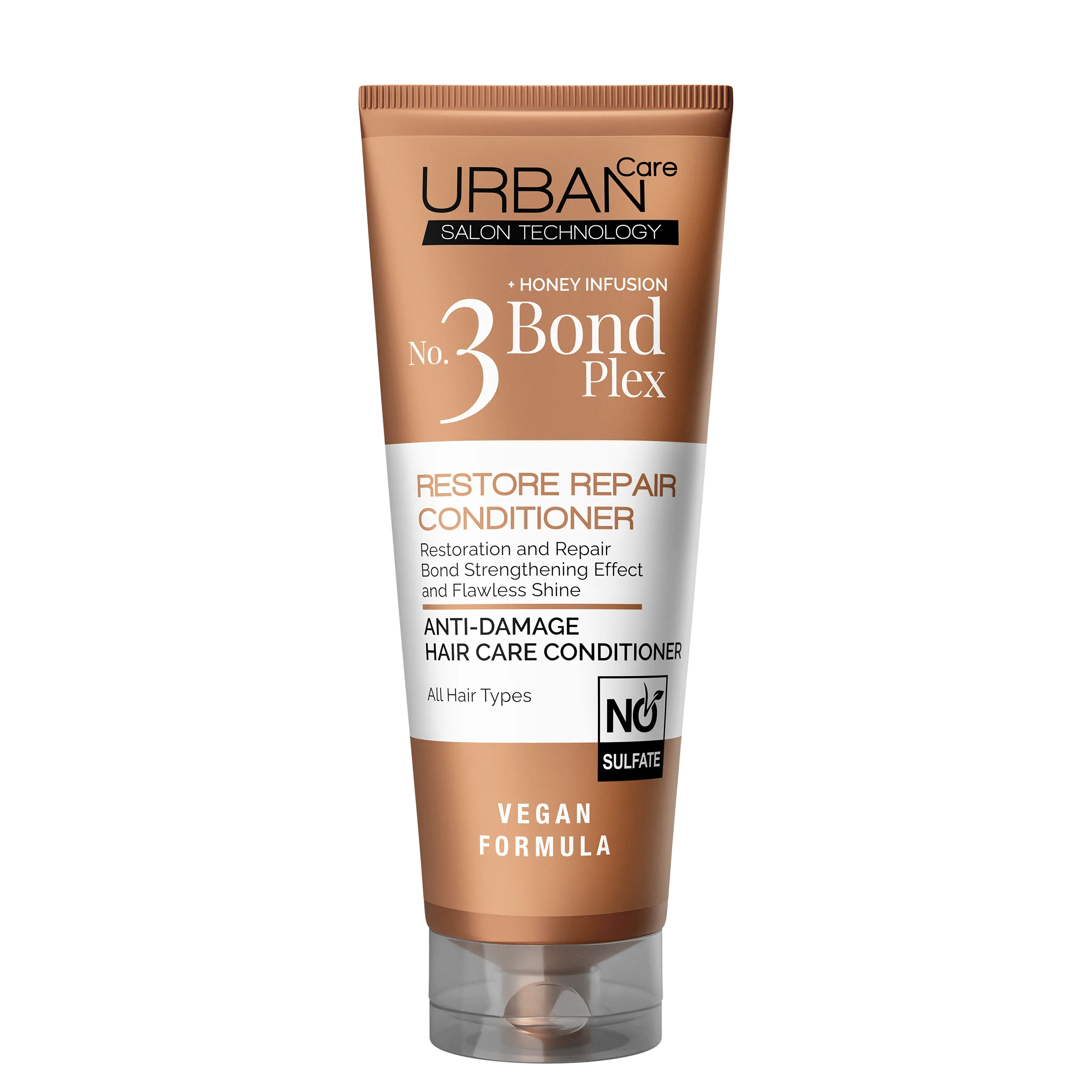 بلسم بوند بليكس لإصلاح الشعر - URBAN CARE NO:3 BOND PLEX RESTORE REPAIR CONDITIONER - 250 مل