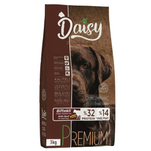 Daisy High Energy Adult Dog Food with Steak  3KG