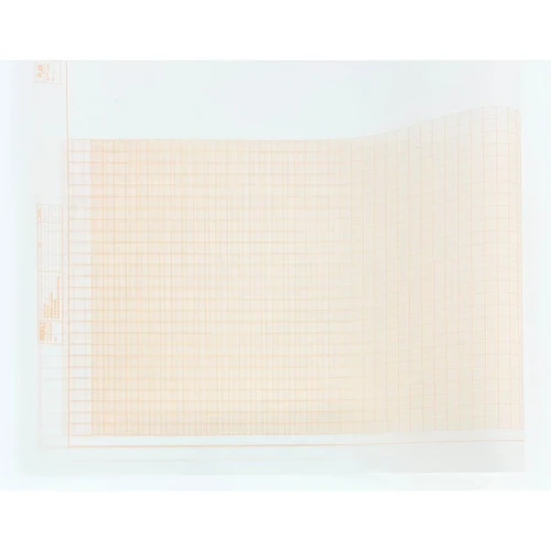 ورقة رسم بياني مبسطة ونصف مليمترية 57 × 90 سم